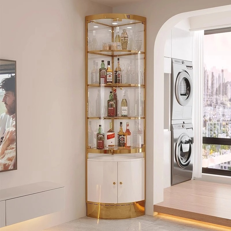 Commercial Kitchen Organization - Lekkie luksusowe szafki na wino ze