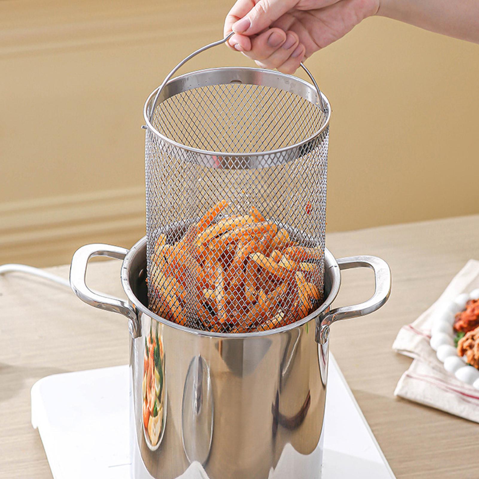 Commercial Kitchen Appliances - Frytkownica ze stali nierdzewnej 4L, z