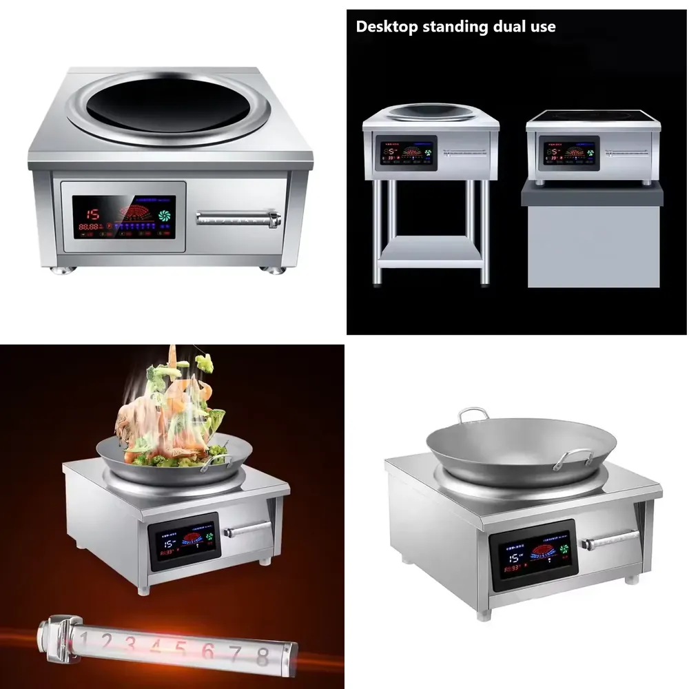 Commercial Kitchen Installation - Elektryczna kuchenka indukcyjna komercyjna z pojedynczym
