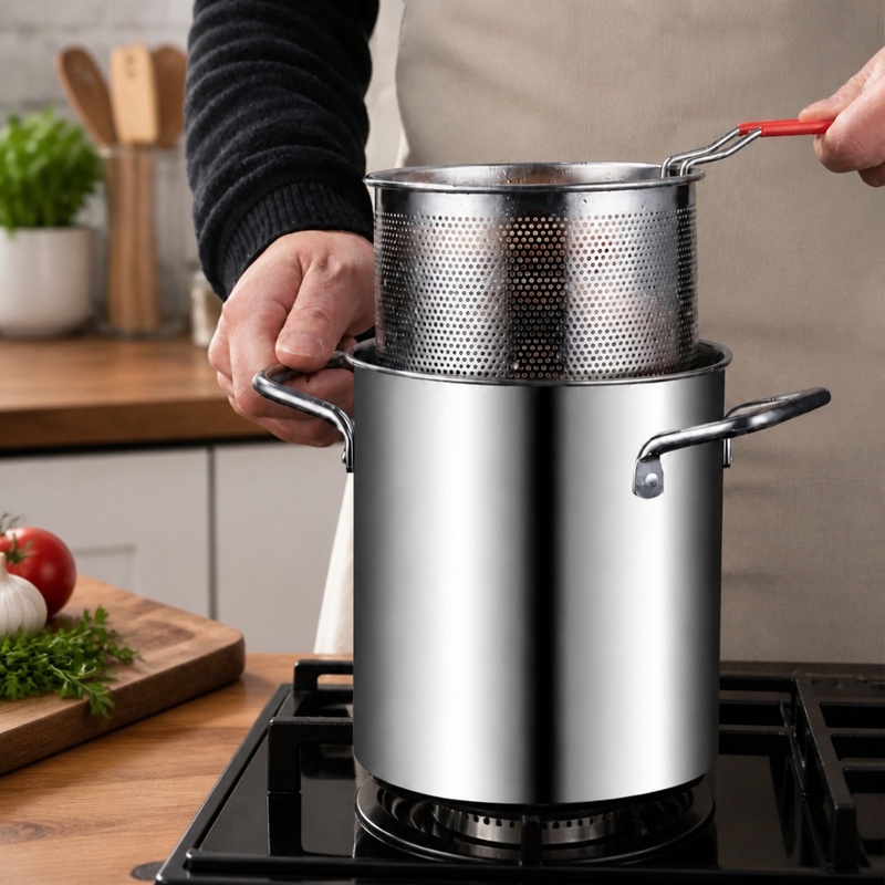 Commercial Kitchen Appliances - Frytkownica ze stali nierdzewnej 304 z