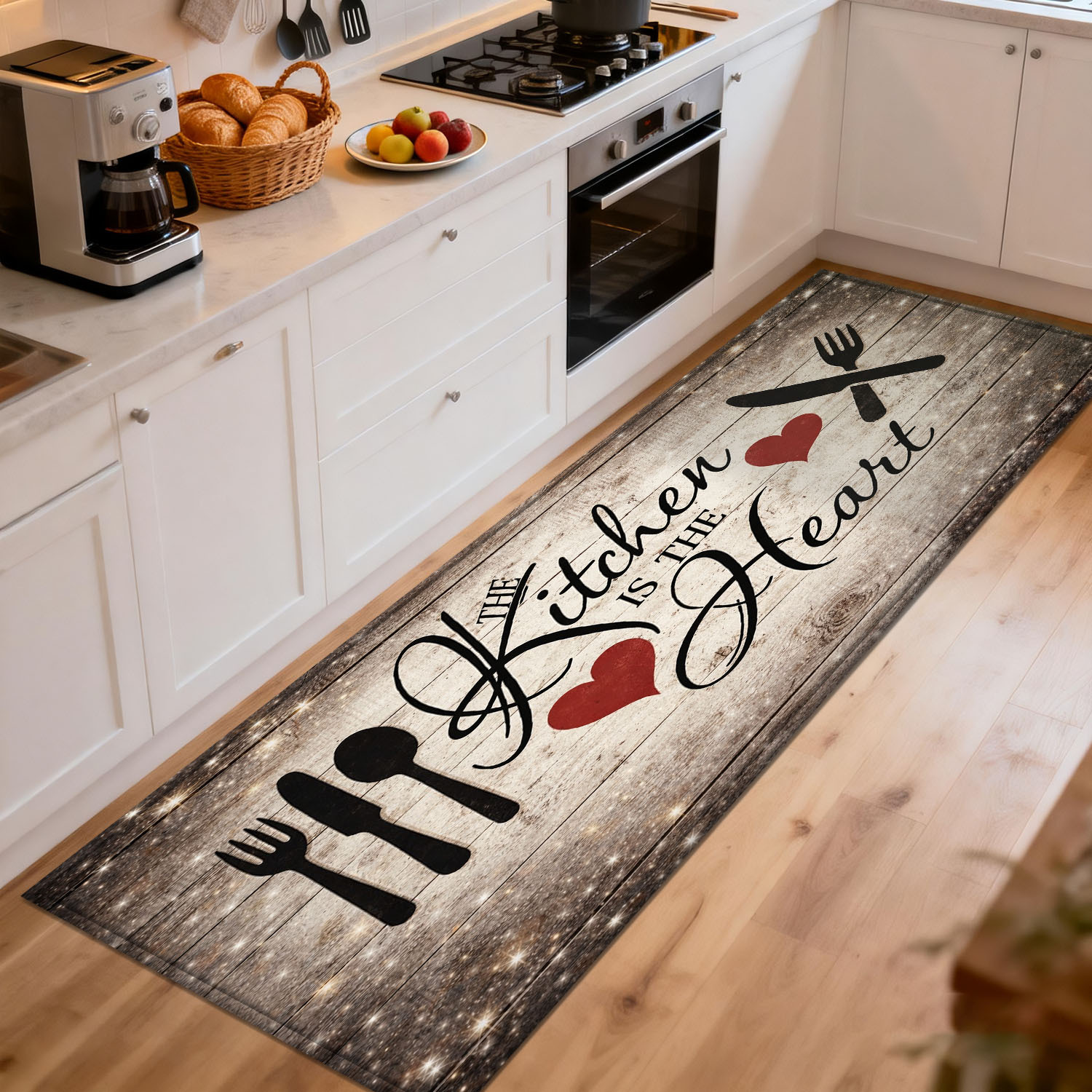 Commercial Kitchen Quotes - Rustykalna drewniana mata do kuchni z