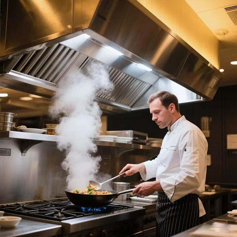 Commercial Kitchen Vent Cleaning - Łatwa w czyszczeniu komercyjna okapowa kominowa