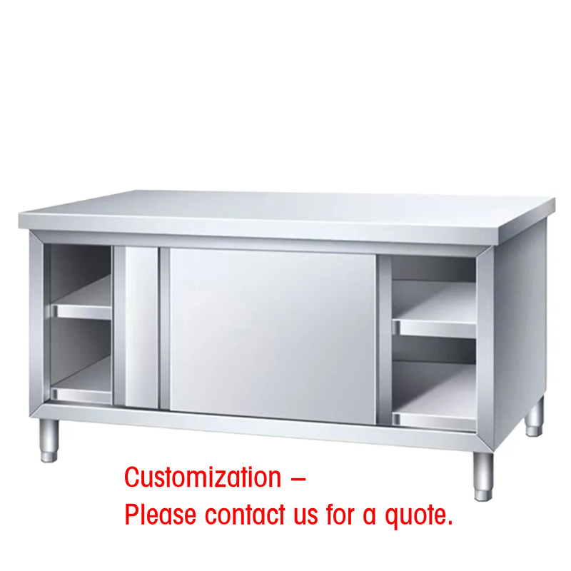 Commercial Kitchen Installation - Stół roboczy do kuchni komercyjnej na