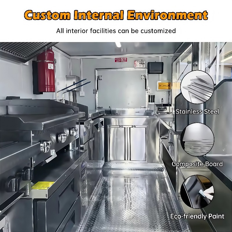 Zaprojektowany na zamówienie p – Commercial Kitchen Vendor recenzja i cena