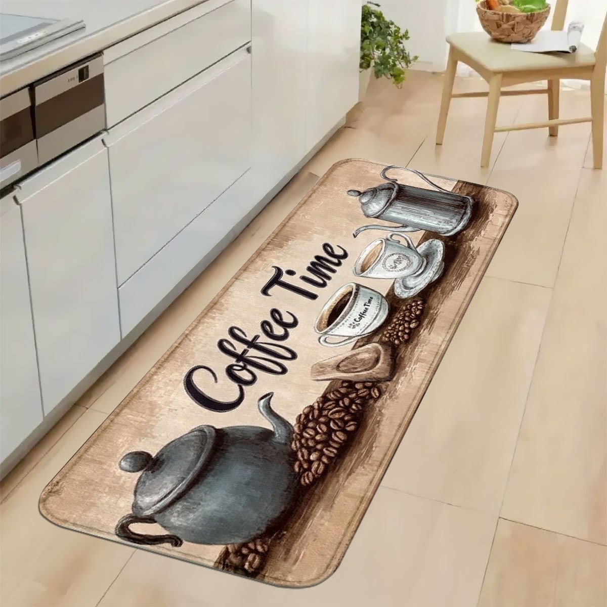Ciemnoszare tło, turkusowo-zło – Commercial Kitchen Background recenzja i cena
