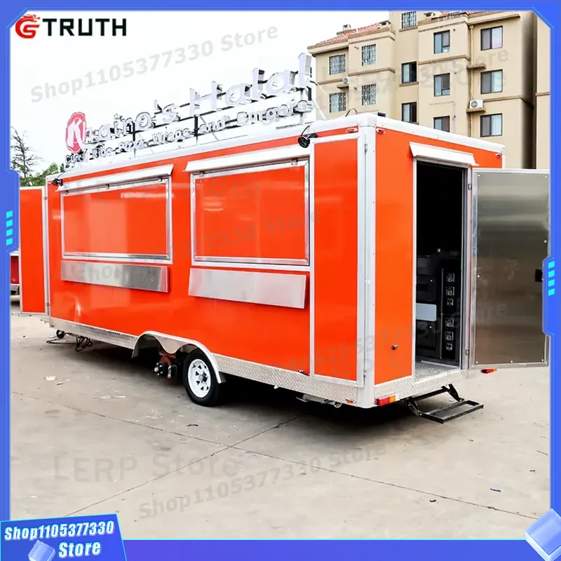 Mobilny food truck, przyczepa  – Commercial Kitchen Vendor recenzja i cena