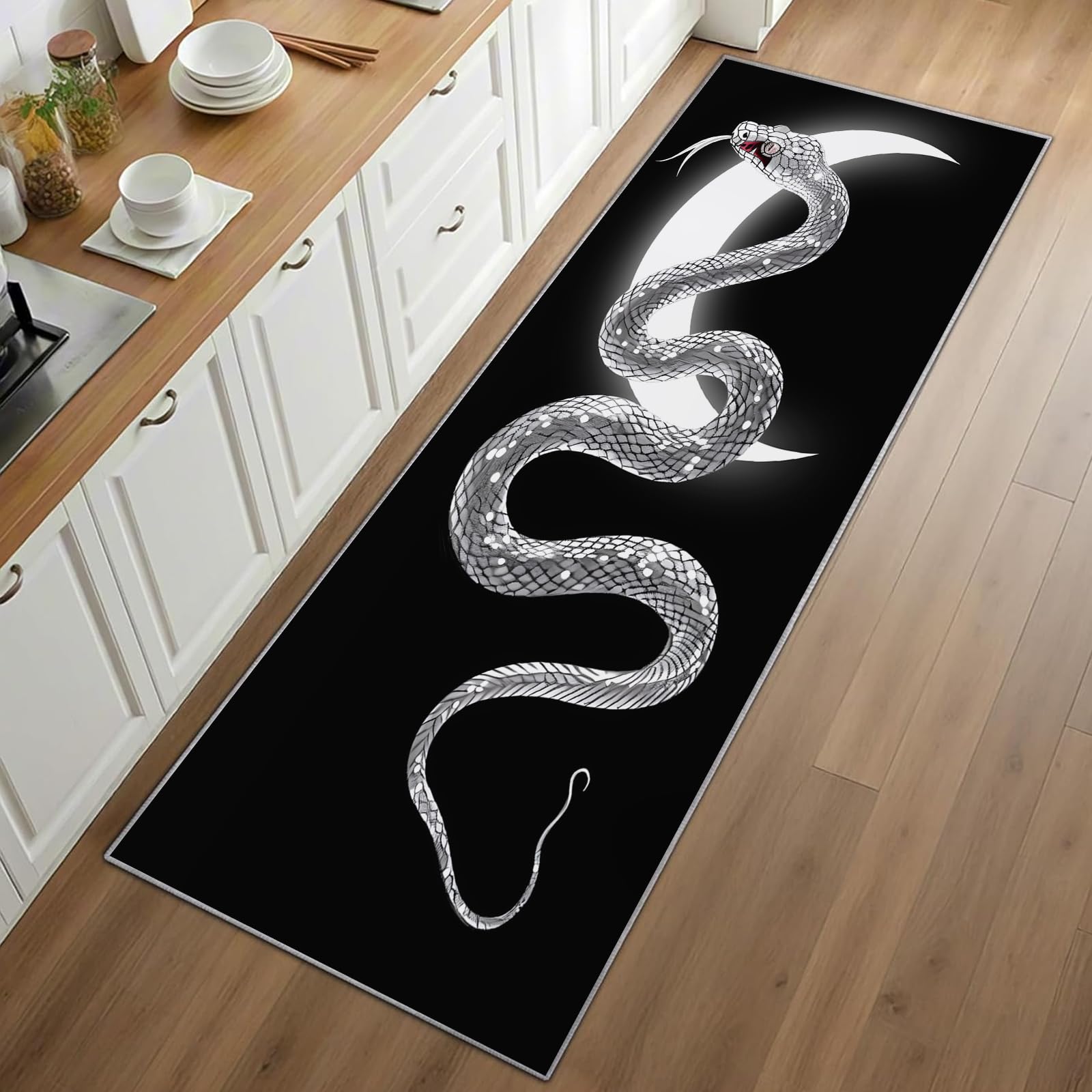 Gotycki dywan Snake Runner, cz – Commercial Kitchen Background recenzja i cena