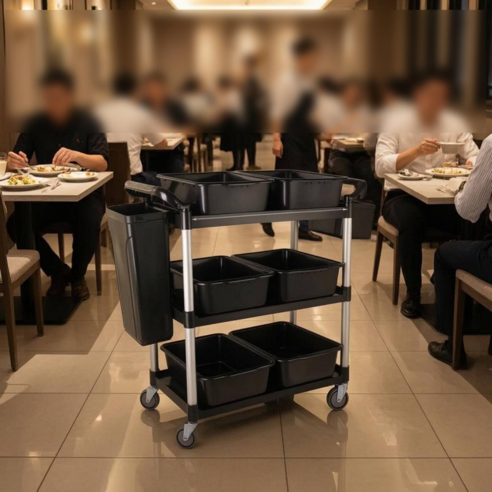 Wielopoziomowy wózek komercyjn – Commercial Kitchen Cleaning Services recenzja i cena