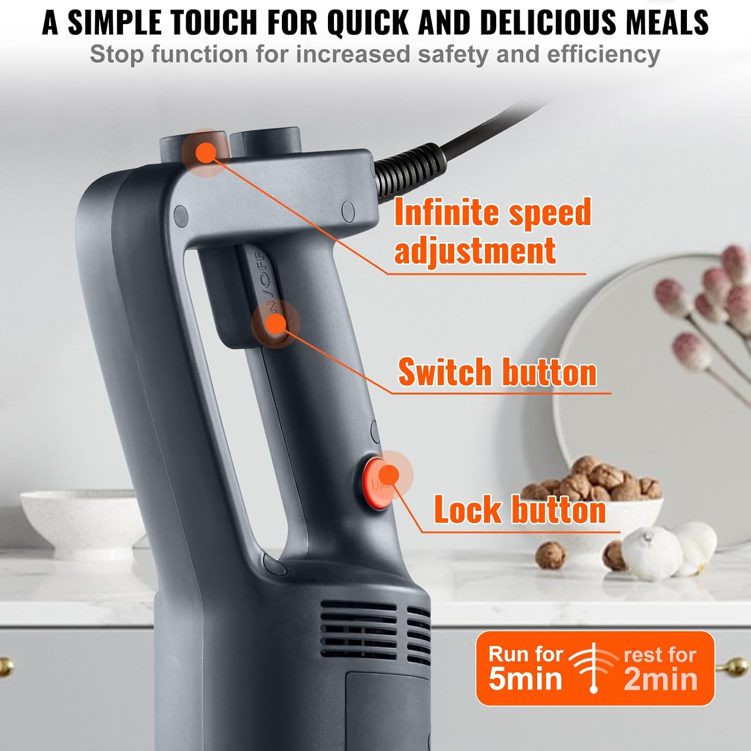 Profesjonalny blender zanurzen – Commercial Blender Heavy Duty recenzja i cena