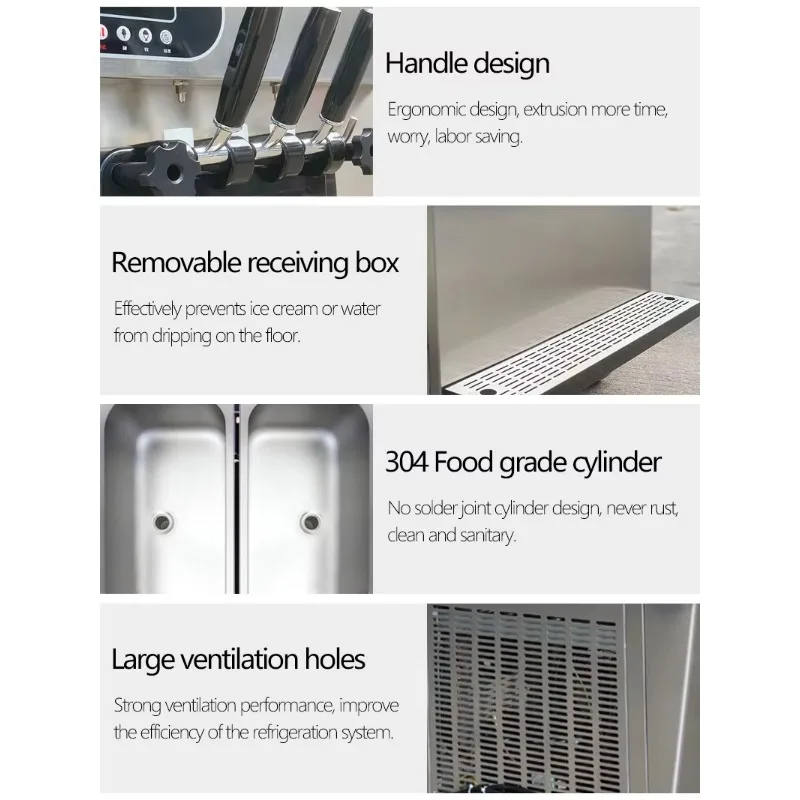 Komercyjna maszyna do lodów mi – Commercial Ice Maker recenzja i cena
