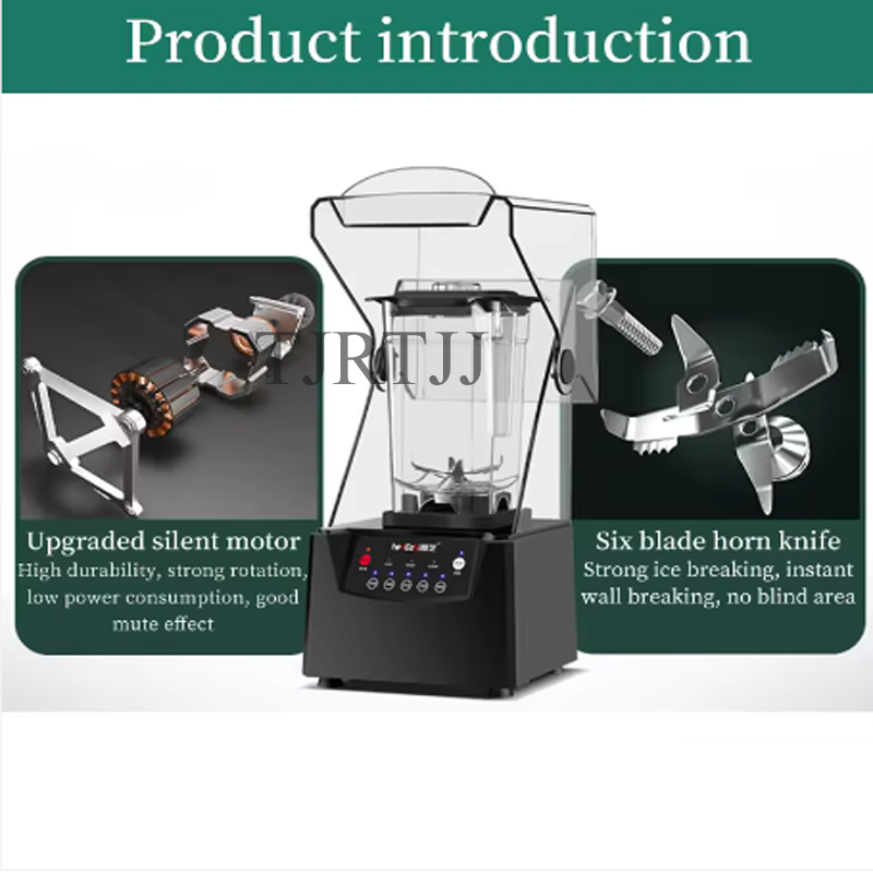 Profesjonalny, cichy blender d – Commercial Blender Heavy Duty recenzja i cena