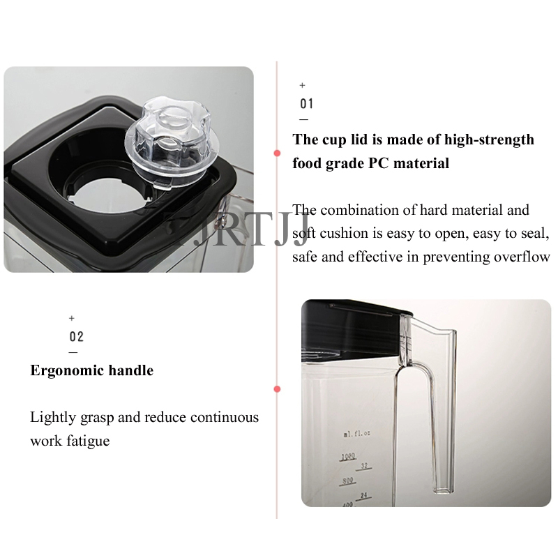 Profesjonalny, cichy blender d – Commercial Blender Heavy Duty recenzja i cena