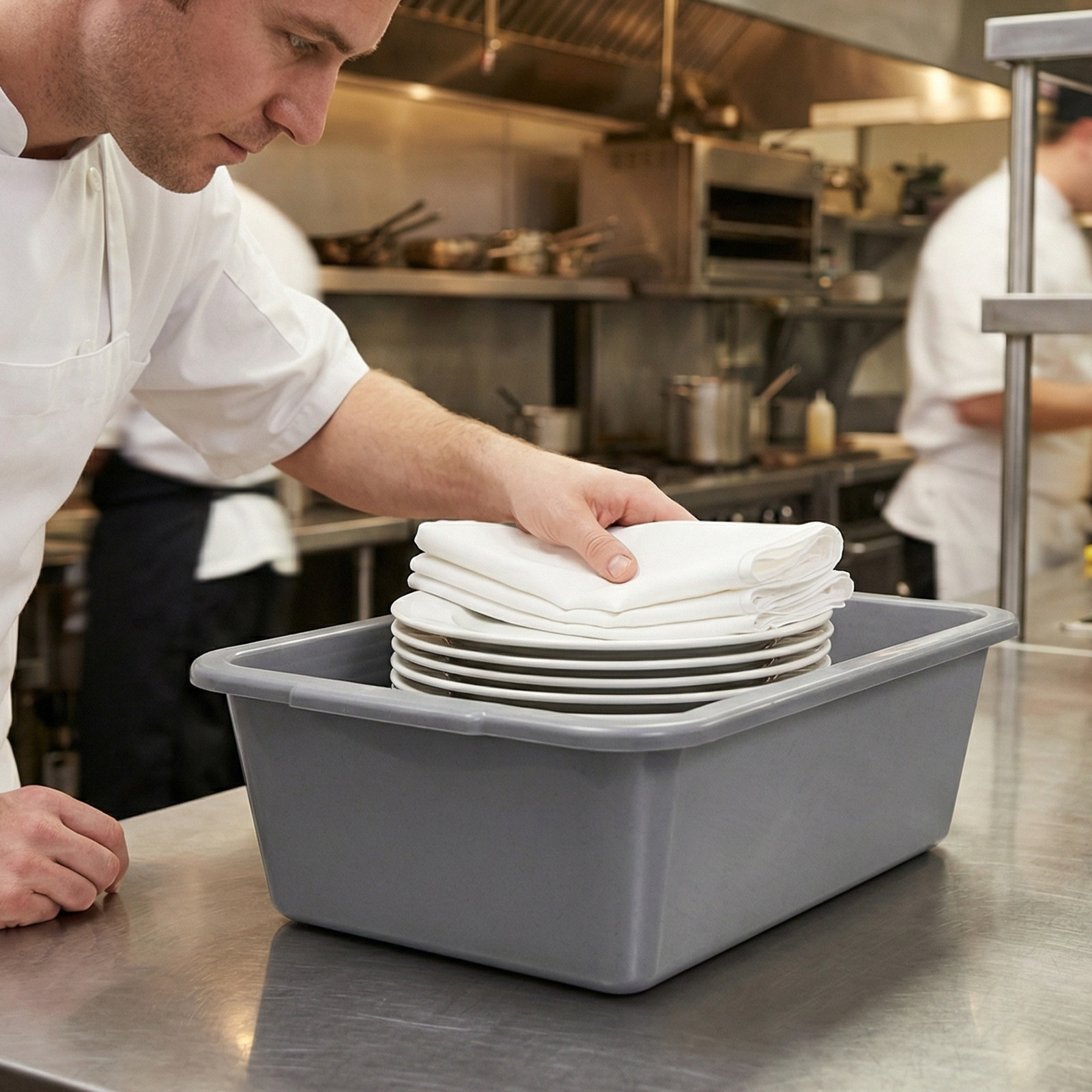 2 szt. Prostokątne, wytrzymałe – Commercial Kitchen Organization recenzja i cena