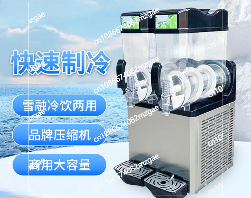 Maszyna do smoothie z 2 zbiorn – Commercial Ice Maker recenzja i cena