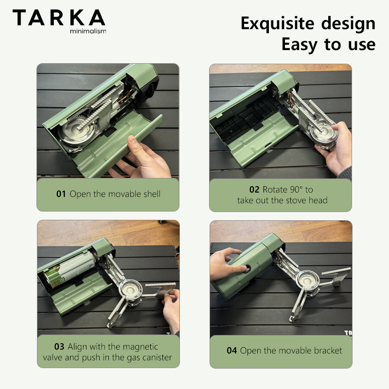 Kuchenka Gazowa Kasetowa TARKA – Commercial Kitchen Burner recenzja i cena